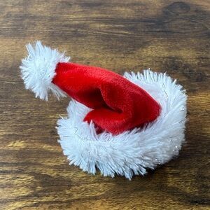 Festive Red and White Santa Hat